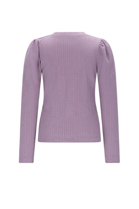 NoNo w25 Kiva Fancy Knit Jersey Lupine Lilac N508-5403 606