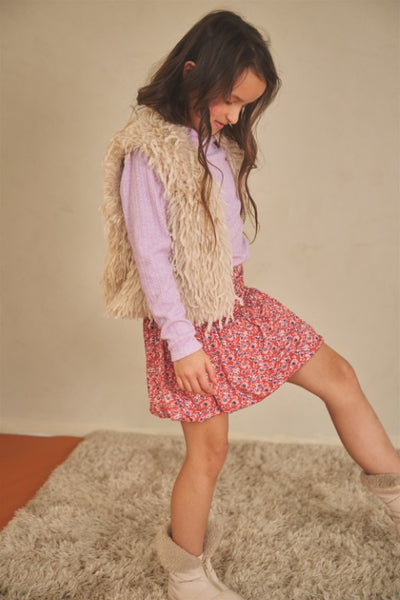 NoNo w25 Kiva Fancy Knit Jersey Lupine Lilac N508-5403 606
