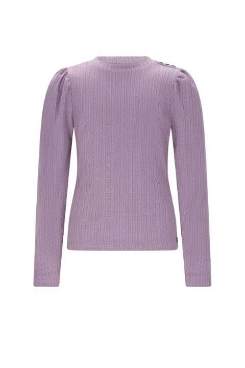 NoNo w25 Kiva Fancy Knit Jersey Lupine Lilac N508-5403 606