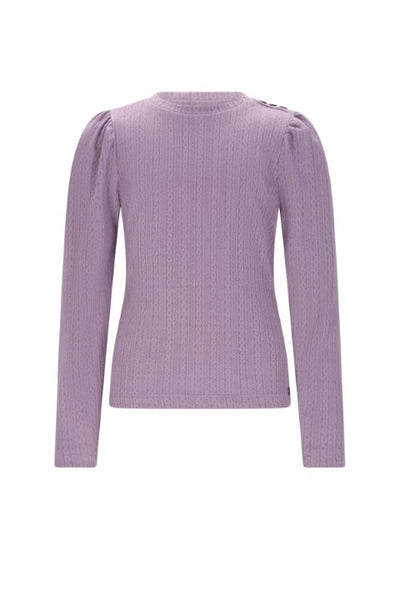 NoNo w25 Kiva Fancy Knit Jersey Lupine Lilac N508-5403 606