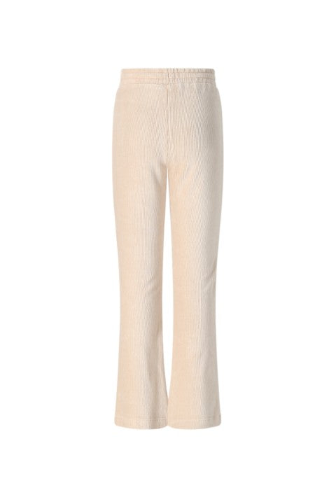 NoNo w25 Sady Velvet Rib Flared Pants Pearled Ivory N508-5502 020