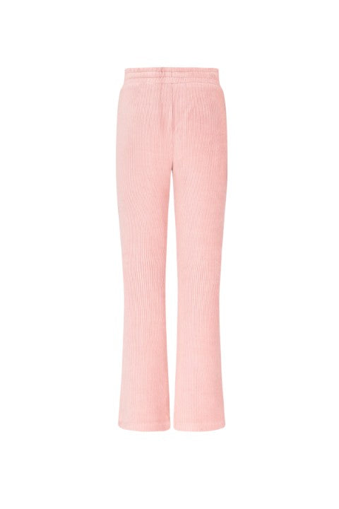 NoNo w25 Sady Velvet Rib Flared Pants Vintage Rose N508-5502 240