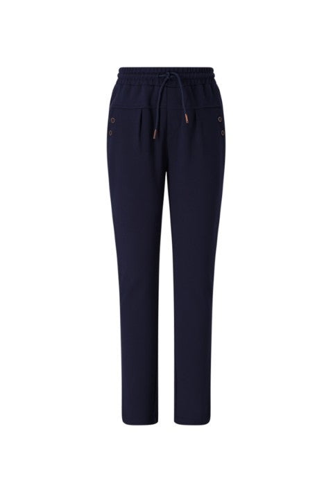 NoNo w25 Snooze Interlock Fitted Pants Navy Blazer N508-5601 110