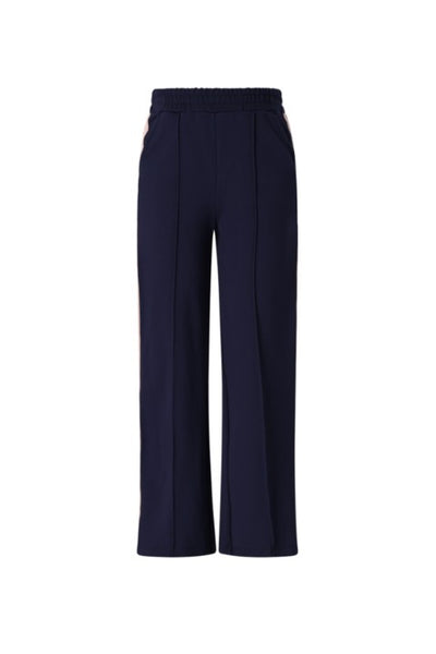 NoNo w25 Sayla Interlock Wide Leg Pants Navy Blazer N508-5602 110