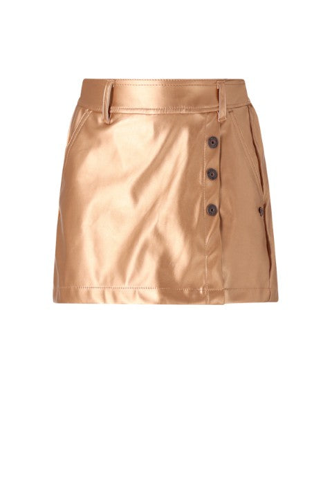 NoNo w25 Simay PU fake leather Skort Taupe N508-5605 431