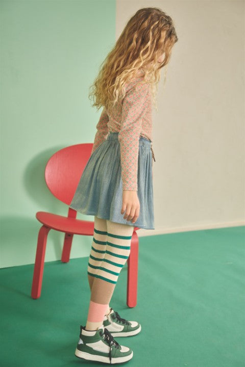 NoNo w25 Rachel Striped +ColoblockingTight Sand Blush N508-5903 427