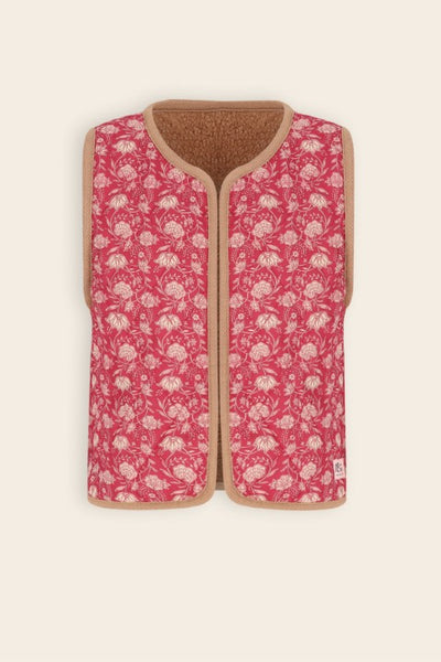 NoNo w25 Katya Reversible Gilet Cerise Pink N509-5309 275