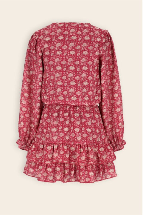 NoNo w25 Miggy Paisly Dress Cerise Pink N509-5805 275