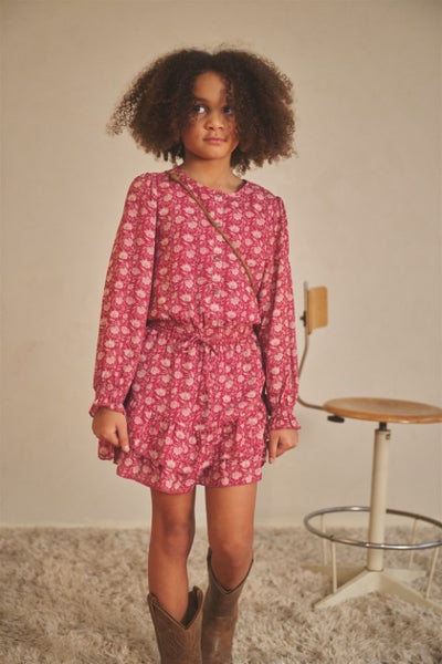NoNo w25 Miggy Paisly Dress Cerise Pink N509-5805 275