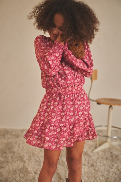 NoNo w25 Miggy Paisly Dress Cerise Pink N509-5805 275