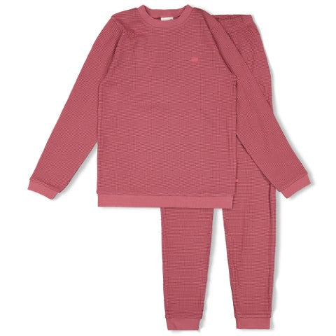 Feetje Wafelpyjama - Family Limited Edition voor VOLWASSENEN Berry 3055783