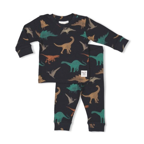 Feetje w24 Davy Dino - Premium Sleepwear by Feetje Antraciet 50500080