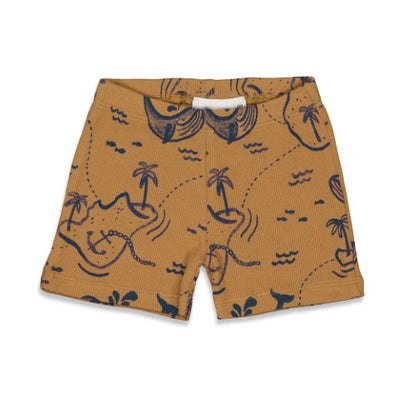 Feetje pyjama Wally Whale - Premium Summerwear by FEETJE Camel 50500064