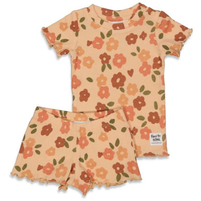 Feetje pyjama Belle Bloom - Premium Summerwear by FEETJE Perzik 50500067