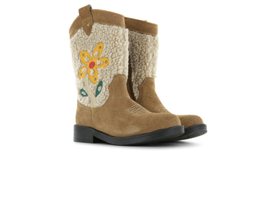 Shoesme W23 Boots Brown Flower NW23W006-D