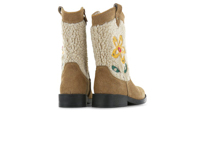 Shoesme W23 Boots Brown Flower NW23W006-D