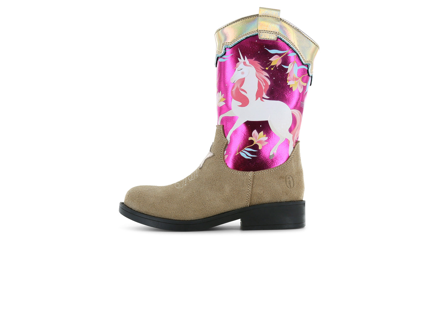 Shoesme W24 Boots Pink Unicorn NW24w010-a