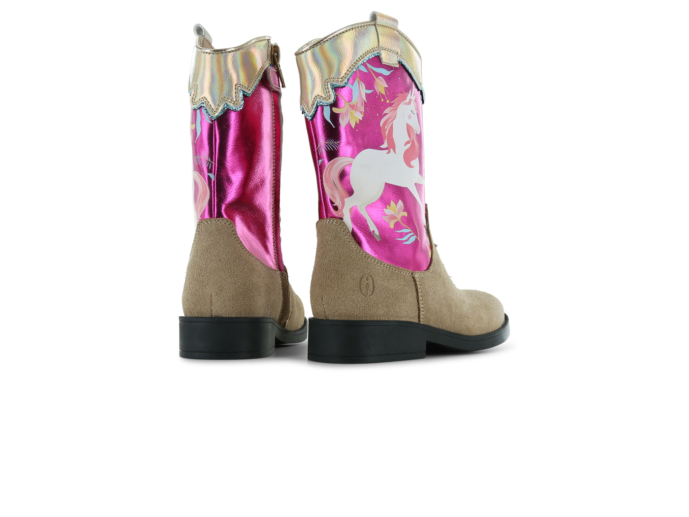 Shoesme W24 Boots Pink Unicorn NW24w010-a