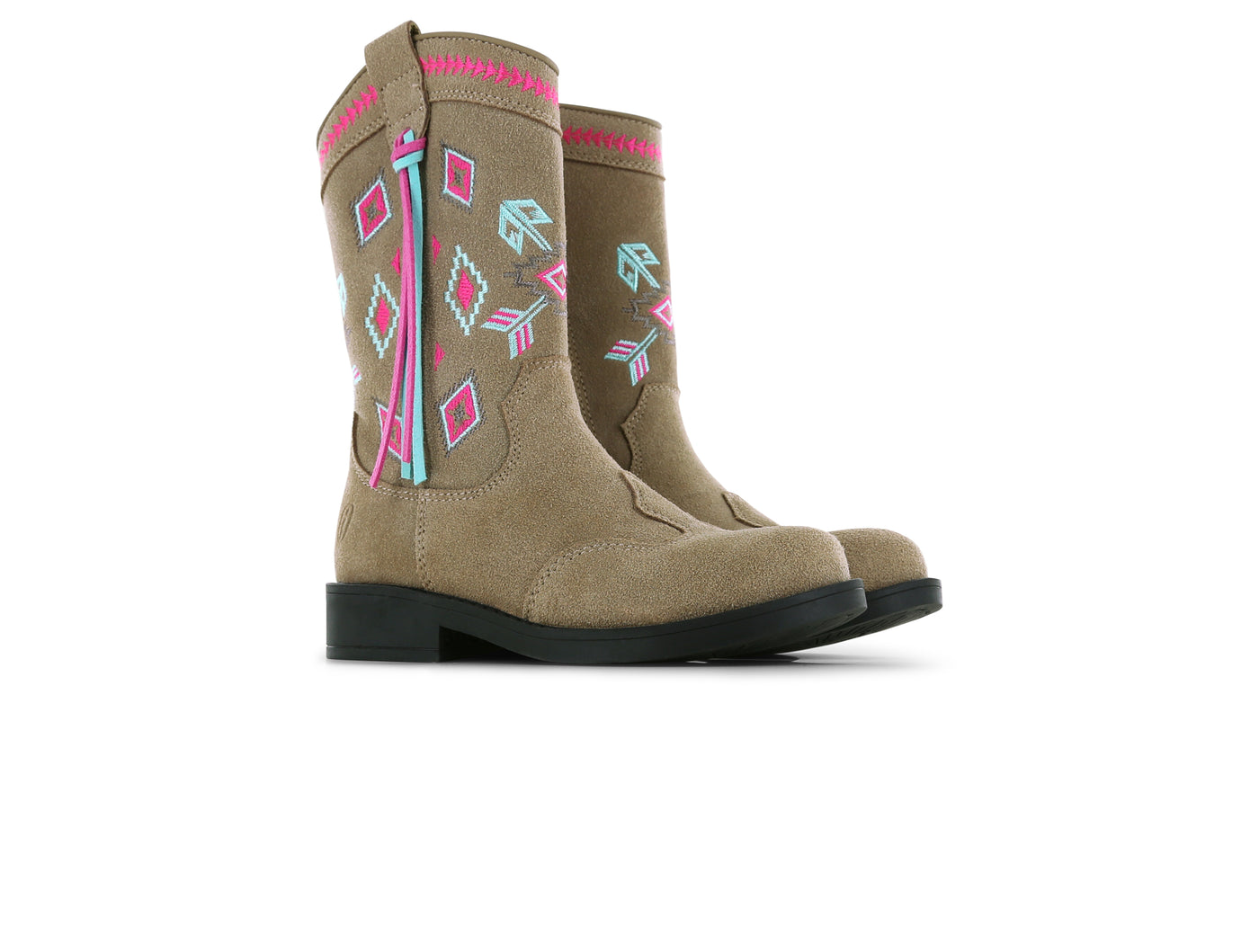 Shoesme W25 NW25W009-A Cognac Blue Pink