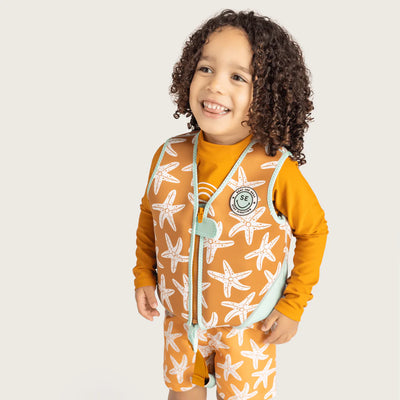 Swim Essentials Zwemvest Sea Stars Panterprint 3-6 jaar