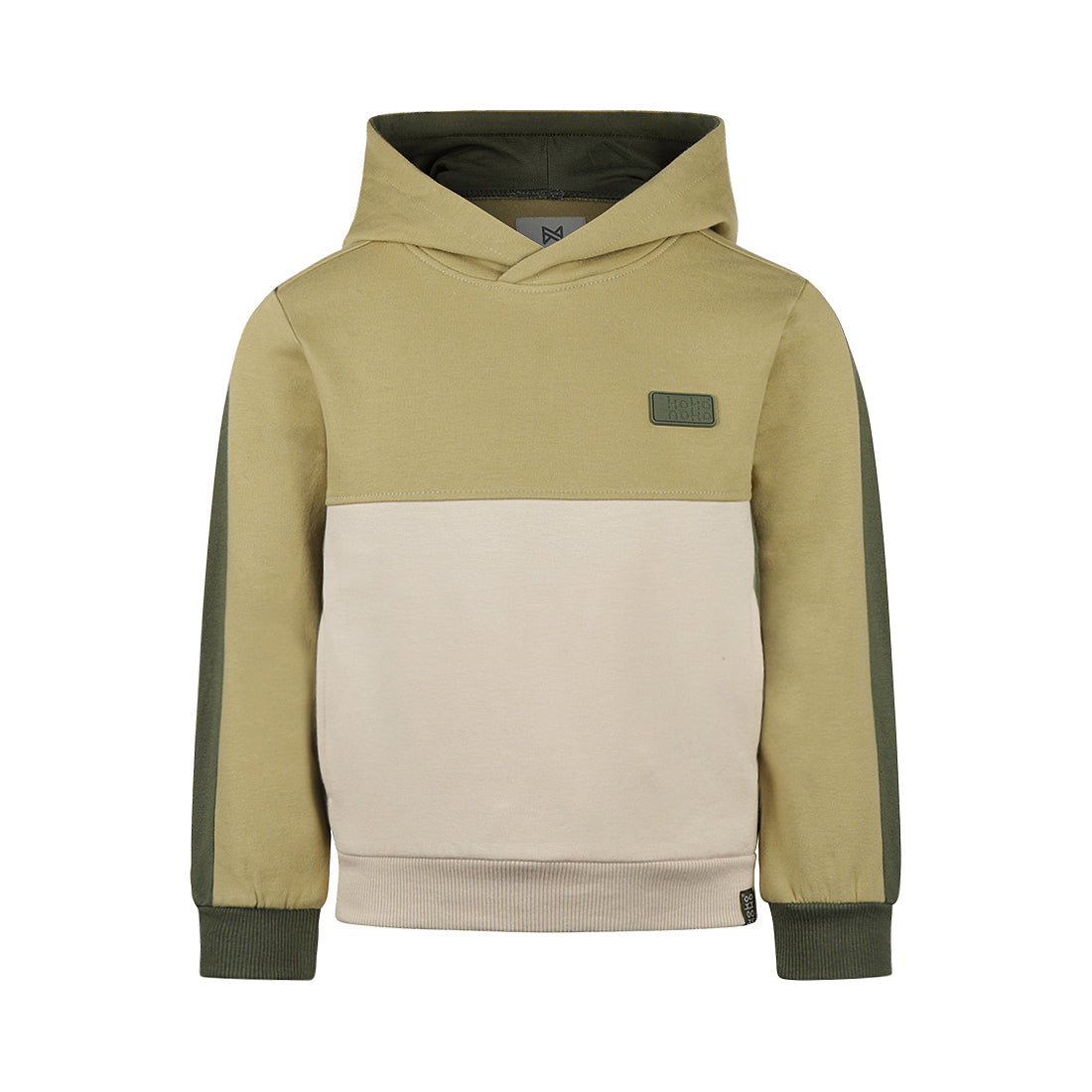 Koko Noko W25 boys Sweater with hood Dusty green O56802-37 44