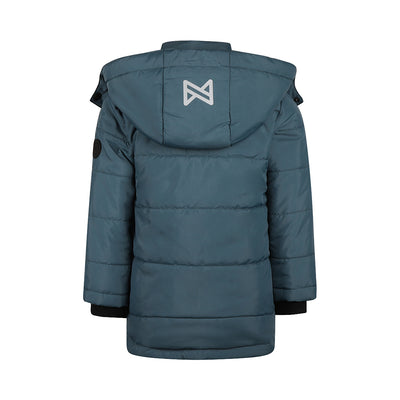 Koko Noko W25 boys Jacket parka water repellent Steel blue O56847-37 66