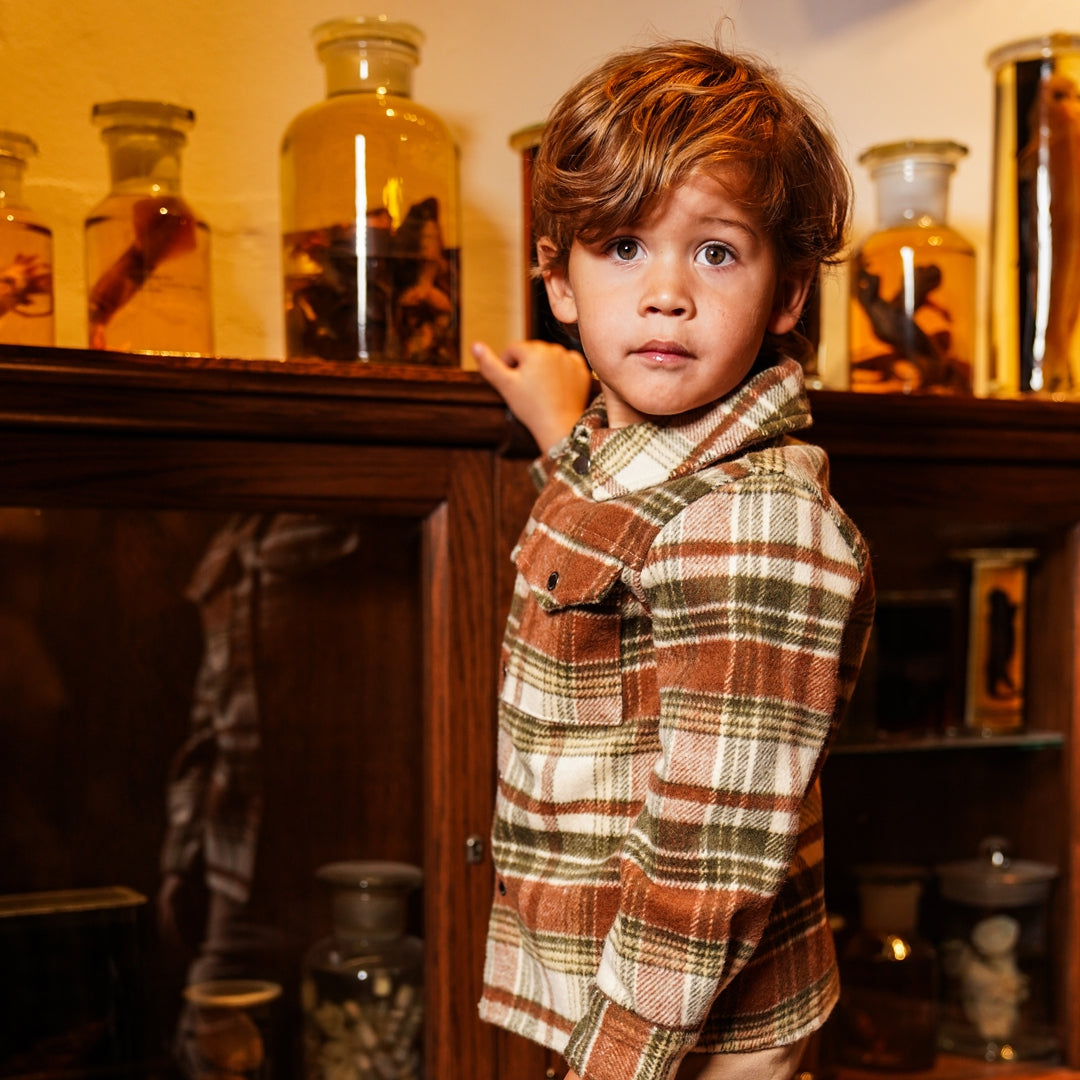 Koko Noko W25 boys Shirt ls Green O56876-37 41