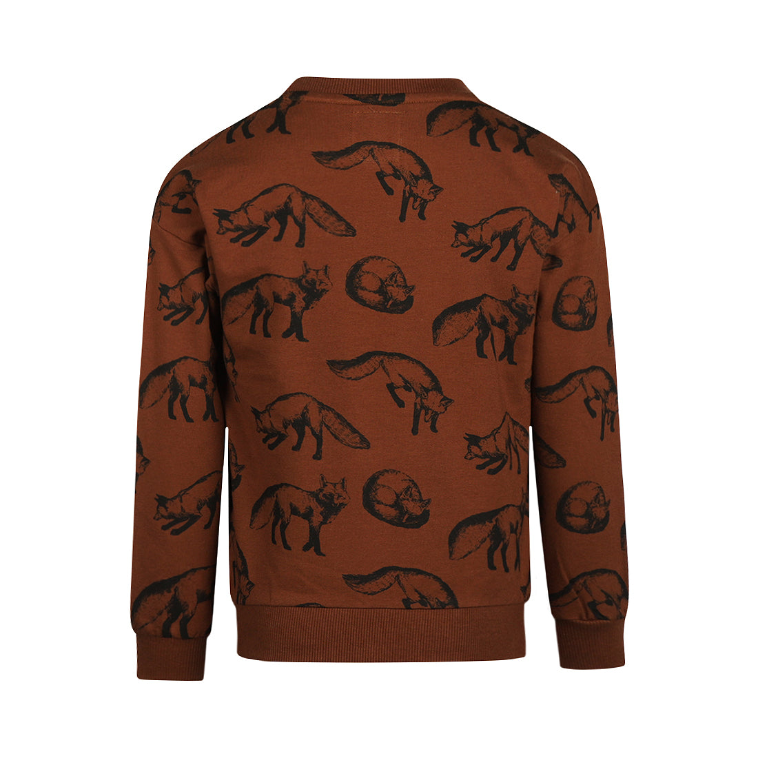 Koko Noko W25 boys Sweater dropped shoulder with crewneck Brown O56879-37 85