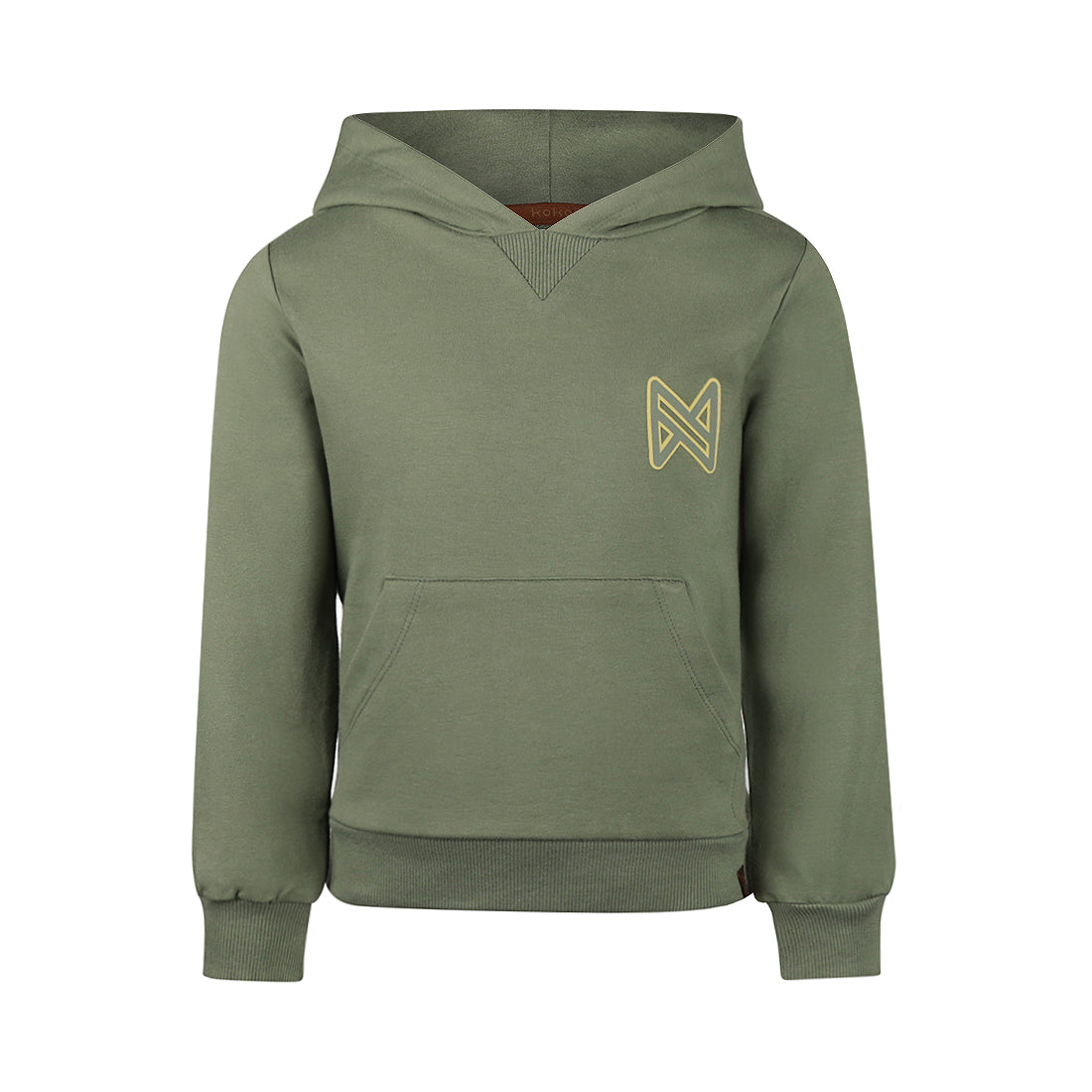 Koko Noko W25 boys Sweater with hood Green O56882-37 41