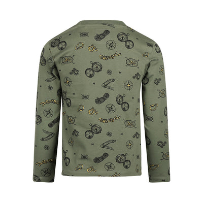 Koko Noko W25 boys T-shirt ls Green O56887-37 41
