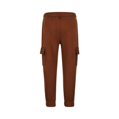 Koko Noko W25 boys Jogging trousers loose fit Brown O56888-37 85