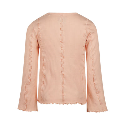 Koko Noko W25 girls T-shirt ls Dusty pink O56928-37 123