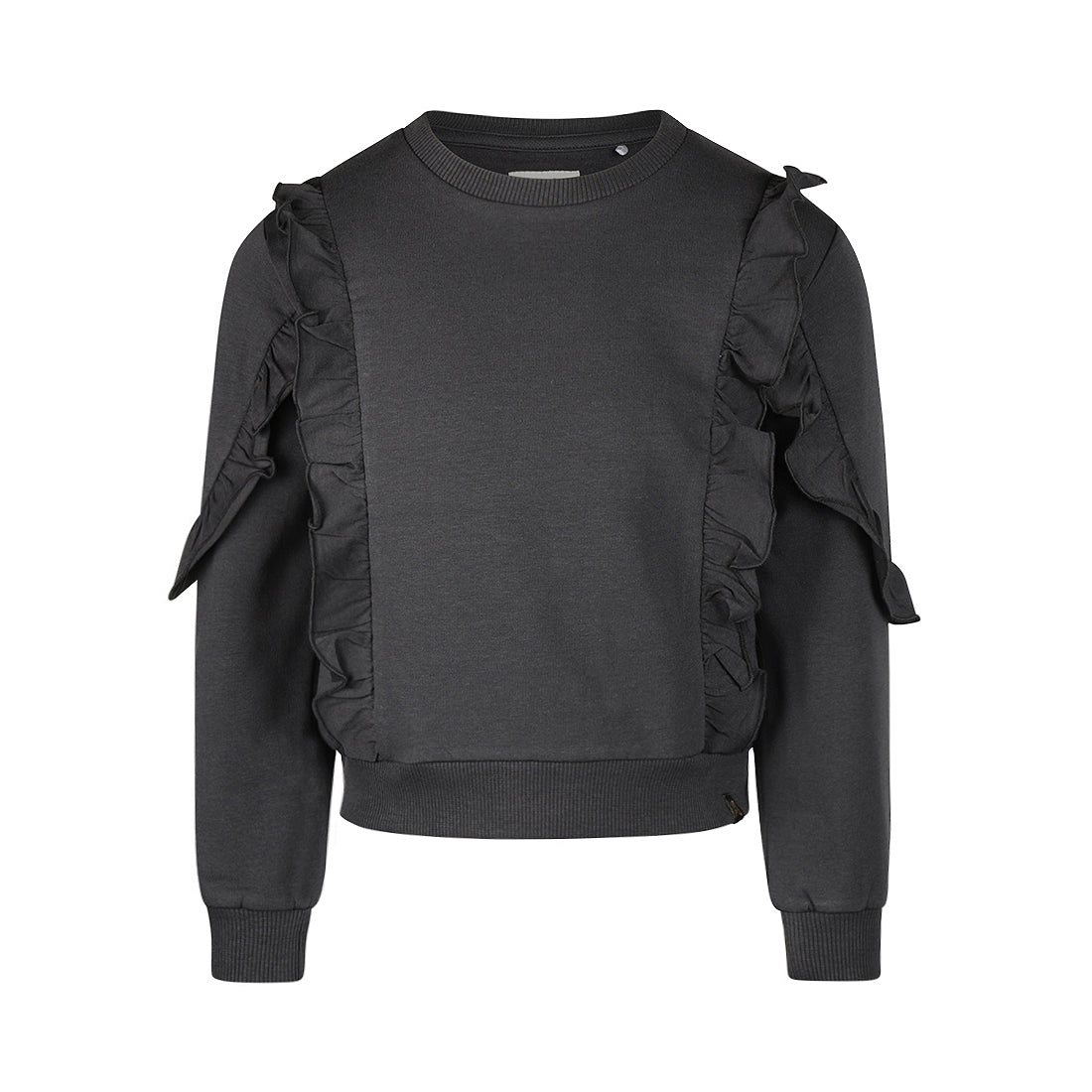 Koko Noko W25 girls Sweater with crewneck Faded black O56934-37 F99