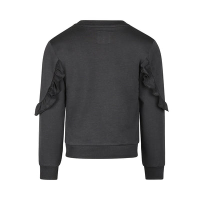 Koko Noko W25 girls Sweater with crewneck Faded black O56934-37 F99