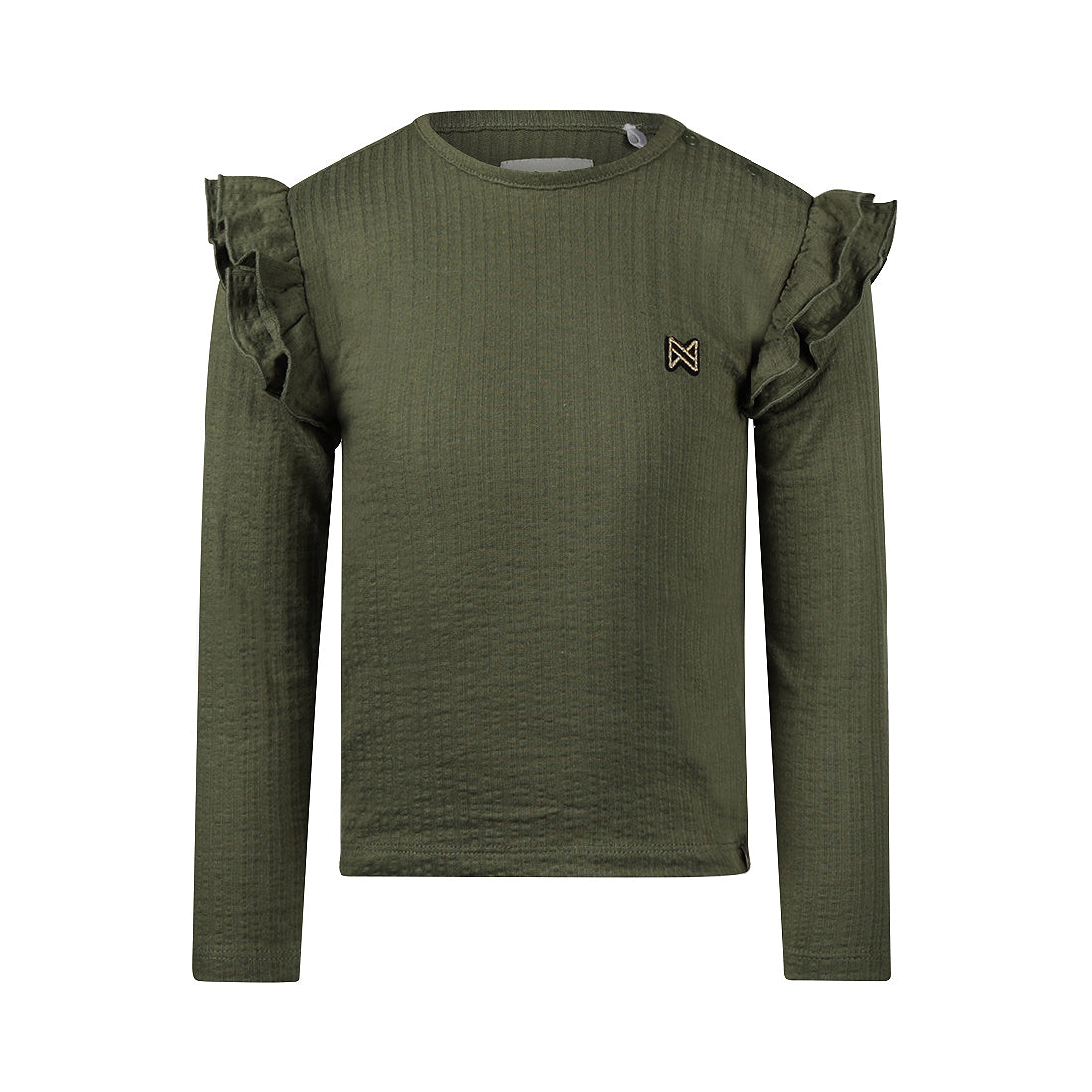 Koko Noko W25 girls T-shirt ls Army green O56956-37 48