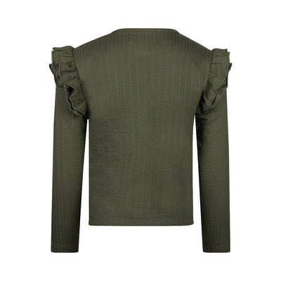 Koko Noko W25 girls T-shirt ls Army green O56956-37 48