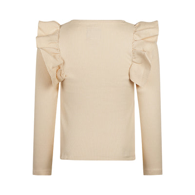 Koko Noko W25 girls T-shirt ls  Off white O56959-37 2