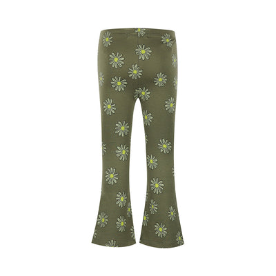Koko Noko W25 girls Legging flared Army green O56962-37 48