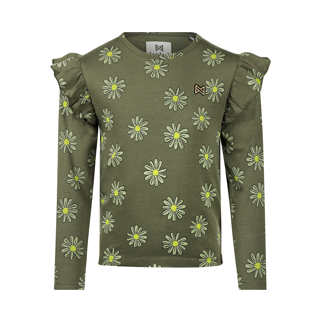 Koko Noko W25 girls T-shirt ls Army green O56964-37 48