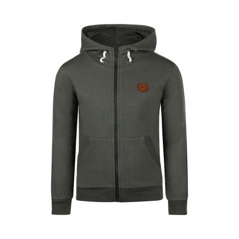 Koko Noko S25 Jongens Cardigan with hood Faded green P54838-37