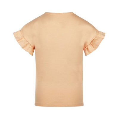 Koko Noko S25 Meisjes T-shirt ss dropped shoulder Peach P54909-37