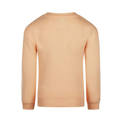 Koko Noko S25 Meisjes Sweater dropped shoulder Peach P54919-37