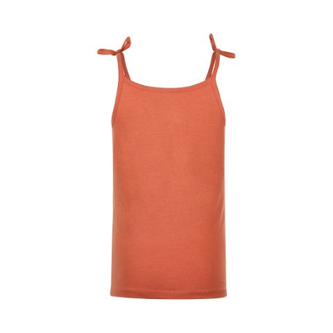 Koko Noko S25 Meisjes Top with straps  Rusty orange P54937-37