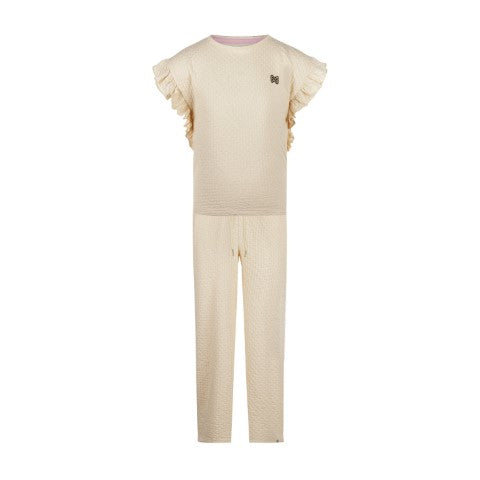 Koko Noko S25 Meisjes 2pc set  Off white P54982-37