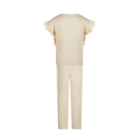Koko Noko S25 Meisjes 2pc set  Off white P54982-37
