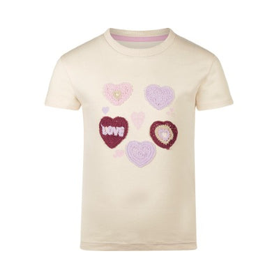 Koko Noko S25 Meisjes T-shirt ss boxy Beige P54986-37