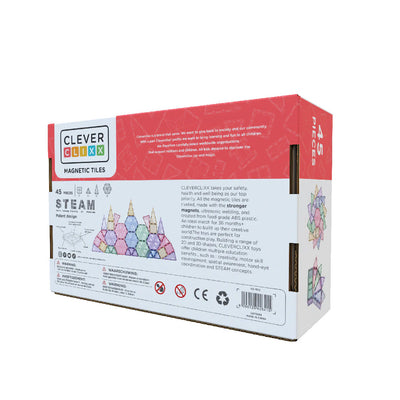 Clever Clixx Geo Pack Pastel | 45 pieces | CC-1012