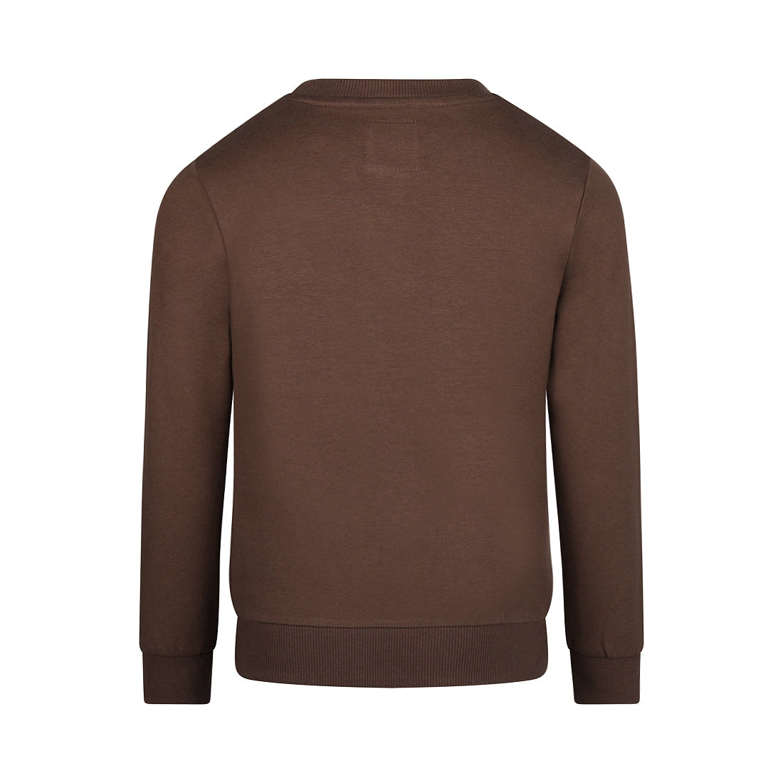 Koko Noko W24 Sweater with crewneck  Dark brown Q52829-37