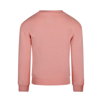 Koko Noko W24 Sweater with crewneck Bright pink Q52903-37