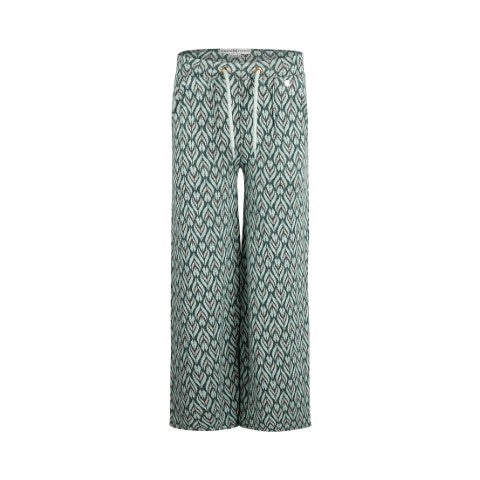 Koko Noko W24 Trousers wide leg Light aqua Q52957-37